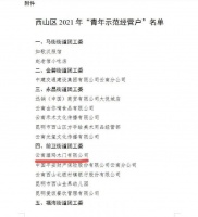 瑝玛荣获2021年“青年示范经营户”