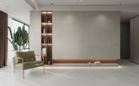 Less is more：用减法提升空间品位！箭牌复合轻纹砖：让空间多一些留白