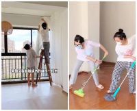 杭漂姐妹住进空置2年的房子，将破旧房屋翻新，网友：房东笑了