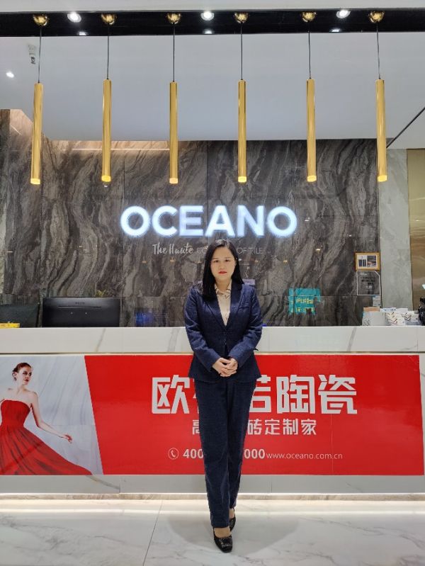 标题：大板赢销l 莆田欧神诺陈梦珊：以一流的服务，缔造美好人居生活