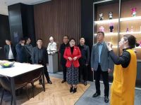 热烈欢迎瑶海复兴置业投资公司单总一行莅临客来福考察指导