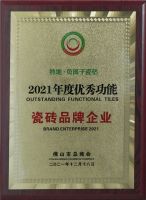 陶卫快讯｜特地负离子瓷砖获两项大奖