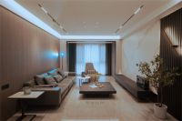 设计师甘秀明案例特刊：建业公园里143㎡ 现代极简风案例分享