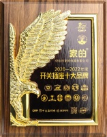 家的开关入选2022年开关插座行业十大品牌！