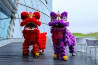 大年初八醒狮送福!罗浮宫喜迎启市,开工大吉!
