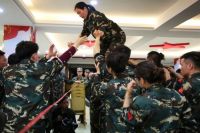 伊丽丝2022开年军训及春季展会招商军团研习启动会圆满成功！
