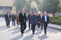 青浦区委常委、宣传部部长陈建国一行莅临书香门地集团调研考察