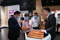 浙江省科技厅党组书记何杏仁等领导一行莅临久盛调研指导