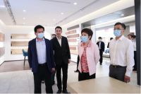 浙江省科技厅党组书记何杏仁等领导一行莅临久盛调研指导