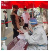 同心抗疫!金隅天坛家具志愿者下沉社区抗疫第一线