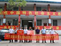 洪水无情人有情湖南家协党支部及会员企业爱心捐赠怀化市辰溪县谭家场乡