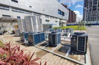 中广欧特斯24小时驰援广西北海第二方舱医院项目建设