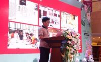 环渤海国际家居携手天津市梅江书画院共建“滨西书画交流中心”揭牌仪式