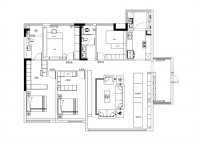 CBD家居 | 160㎡（现代）智能大平层，探索空间的更多可能