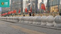 绿霸发光防撞球案例｜佐阾虹湾发光挡车球