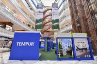 女足名将浦玮空降TEMPUR泰普尔“能量睡感站”，点燃世界杯别样冬日激情