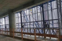 全钢爬架丨助力城市更新--广州广业“三旧”改造项目