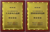 实力见证，晚安家居满载殊荣