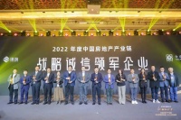 立足发展，卓越引领 Roca乐家斩获“2022中国房地产产业链战略诚信领军企业”奖