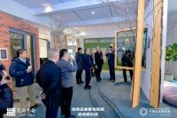 龙商总会及亚布力论坛企业家商务考察团到访参观森鹰窗业