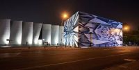 美克洞学馆装置绘画艺术《 2023·捷 》揭幕，探索公共艺术融入城市建设的全新可能