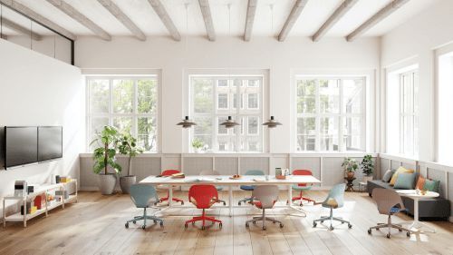 Herman Miller的色彩魔法: 为办公空间注入活力与创新