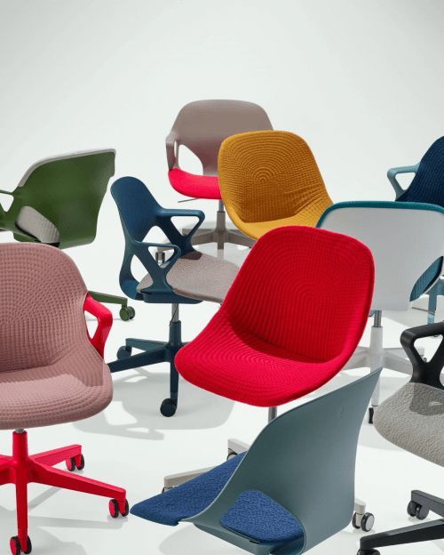 Herman Miller的色彩魔法: 为办公空间注入活力与创新