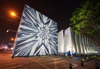 城市公共艺术的全新探索——美克洞学馆装置绘画艺术《 2023·捷 》五一假期揭幕