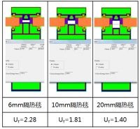 高性能幕墙复合隔热材料