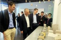 西卡集团首席执行官Thomas Hasler一行参访铃鹿中国生产研发基地及美瓷胶工厂！