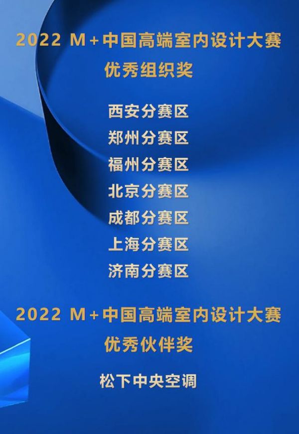 聚势而生，万物向新——2022M+中国高端室内设计大赛颁奖盛典暨2023年度启动礼