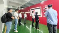大金空调技术（中国）有限公司领导一行参观链风宁波工厂