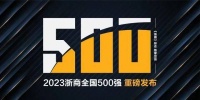 “2023浙商全国500强”榜单发布,15家家居企业荣登榜单