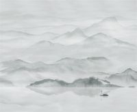 【领绣菁华】一笔一墨，描绘山水之美，带来清逸和幽旷的意境