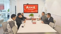 安徽科技学院信息与网络工程学院领导一行走访链风考察交流