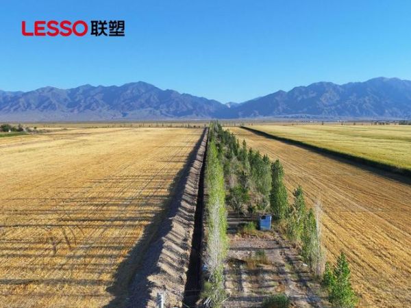 大国工程丨联塑助力新疆双河市86团高标准农田建设，打造高效农业样板