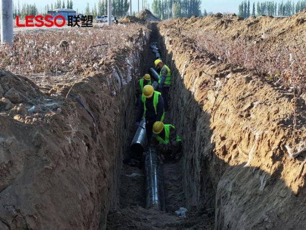 大国工程丨联塑助力新疆双河市86团高标准农田建设，打造高效农业样板