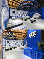 Simmons®席梦思床垫亮相展会 守护旅人绮丽梦境