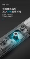 顶固一字静音阻尼铰链|独特M2段力，促进门墙柜一体化体验升级