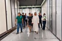 阿联酋迪拜市政厅遗产建筑设计部部长艾哈迈德·默罕默德一行莅临金狮王