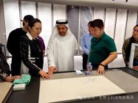 阿联酋迪拜市政厅遗产建筑设计部部长艾哈迈德·默罕默德一行莅临金狮王