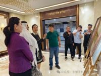 阿联酋迪拜市政厅遗产建筑设计部部长艾哈迈德·默罕默德一行莅临金狮王