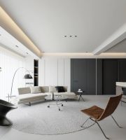 成都230m²现代无主灯设计，把颜值与高级感拉满！