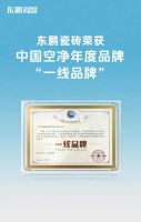 美好生活·健康家｜东鹏瓷砖荣获中国空净年度品牌“一线品牌”