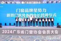 荣誉见证 | 德技优品门窗实力揽获广东省门窗协会“常务副会长”等四项殊荣！