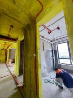 泰安桃李春风小区装修工地实拍