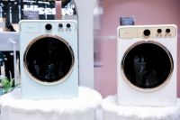 AWE 2025直击：三筒洗衣机混战，海信洗衣机交出家庭洗烘终极解决方案