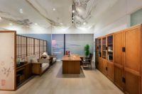 欧派竹门·办公整装亮相上海建博会，尽展东方竹韵之美