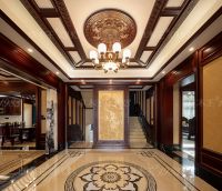 卓木王别墅红木整装案例：栖子别院