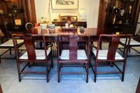 李忠信红木携5件精品家具将亮相工美盛会 4月12日义乌见